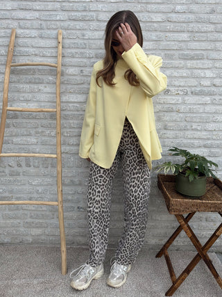 Minimal Chic Blazer / Yellow