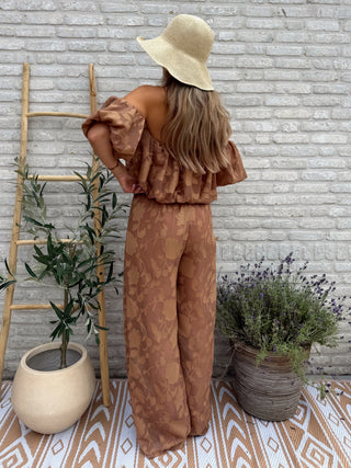 Wild Bloom Two-Piece / Camel