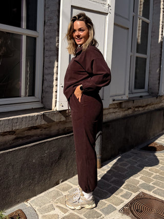 Corduroy Co-Ord Set / Brown