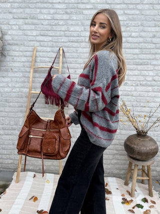 Casual Shoulder Bag / Camel