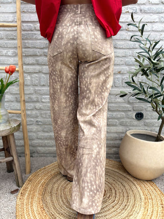 Bambi Straight Jeans / Taupe