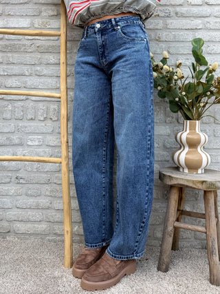 Classic Barrel Jeans / Blue
