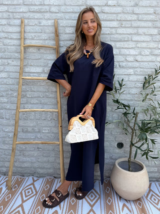 Essential T-Shirt Dress / Dark Blue
