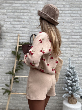 Suède Chic Skort / Beige