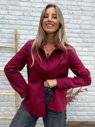 Everyday Shirt / Bordeaux