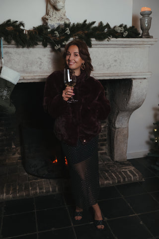 Sparkle Skirt / Black