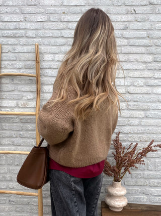 Soft Balloon Knit / Camel