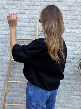 Soft Oversized Tee / Black