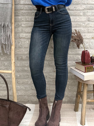 Push-Up Skinny Jeans / Blue