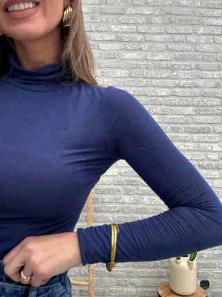 Essential Longsleeve Top / Navy Blue