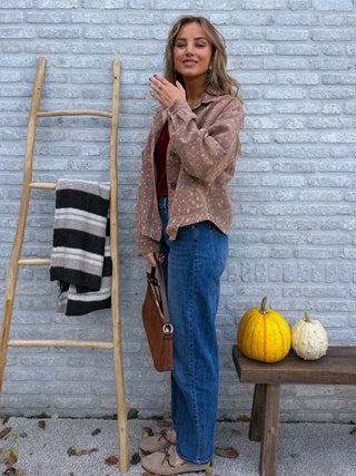 Bambi Denim Jacket / Camel