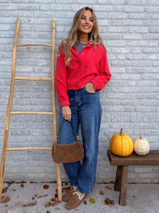 Bambi Cardigan / Red