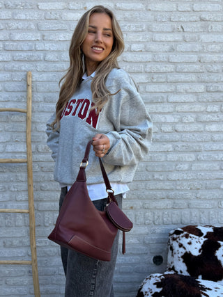 Boston Sweatshirt / Grey