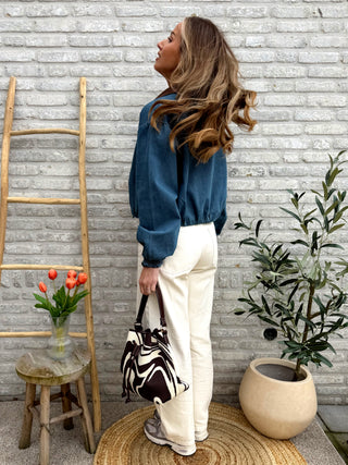 Denim Mid Season Jacket / Blue