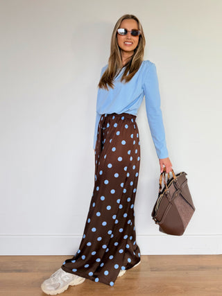 Elastic Body Top / Blue