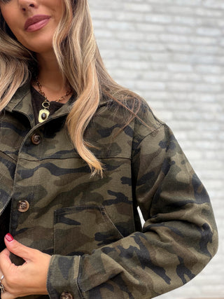 Army Denim Jacket / Khaki