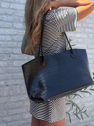 Croc Shopper / Black