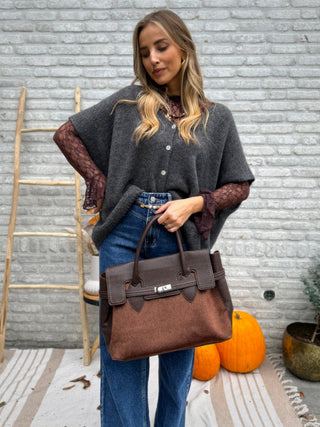 Loose Cozy Knit / Grey