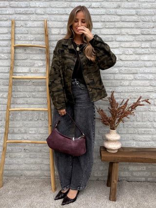 Army Denim Jacket / Khaki