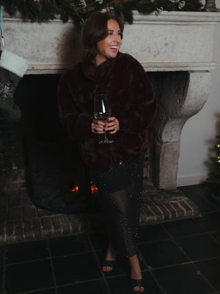 Sparkle Skirt / Black