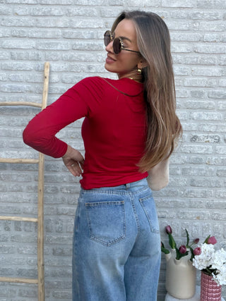 Soft Essential Longsleeve / Red