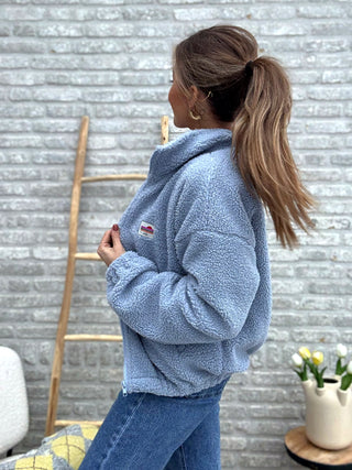 Teddy Zip Bomber / Blue