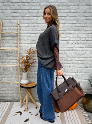 Loose Cozy Knit / Grey