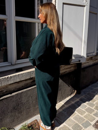 Corduroy Co-Ord Set / Dark Green