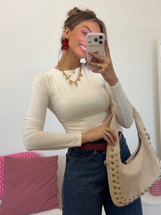 Soft Essential Longsleeve / White