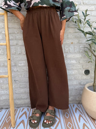 Tetra Wide Leg / Brown