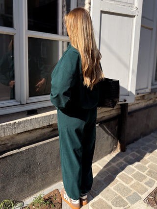 Corduroy Co-Ord Set / Dark Green