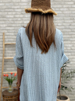 Soft Breeze Maxi Dress / Blue