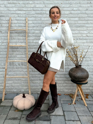 Cozy Cloud Knit / White