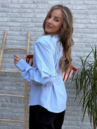 Effortless Everyday Shirt / Light Blue