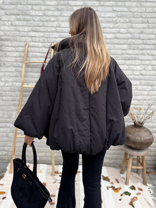 Oversized Puffer Jacket / Classic Black