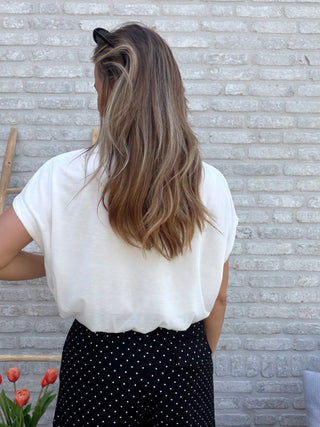 Puffy Basic Tee / Wit