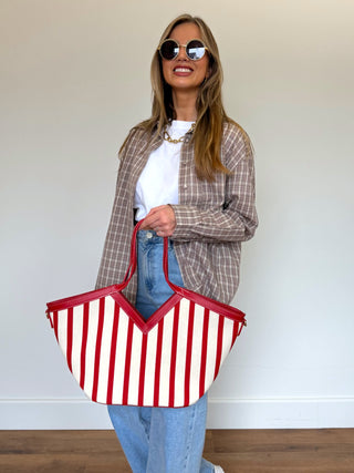 Iconic Statement Shirt / Taupe