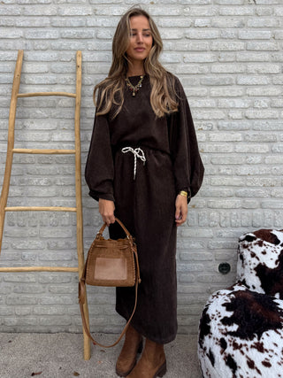 The Soft Co-Ord Set / Brown
