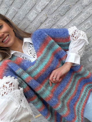 Romantic Brodery Blouse / White