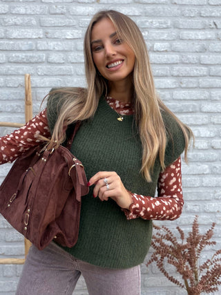 Sheer Bambi Top / Camel