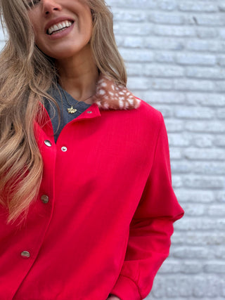 Bambi Cardigan / Red