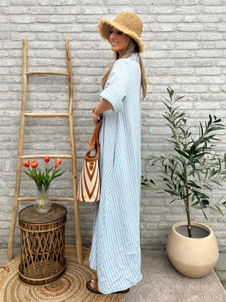 Soft Breeze Maxi Dress / Blue