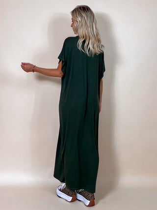 Casual Maxi Dress / Khaki